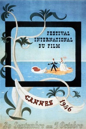 Cartel de del Festival de Cannes 1946