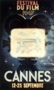 Cartel de del Festival de Cannes 1947