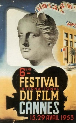 Cartel de del Festival de Cannes 1953