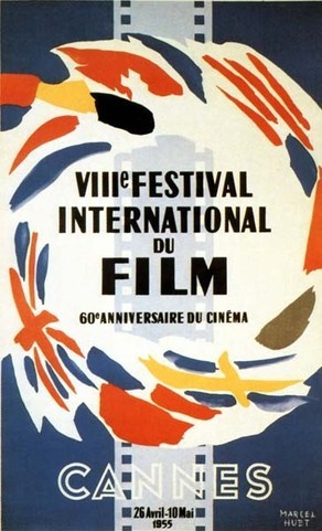Cartel de del Festival de Cannes 1955