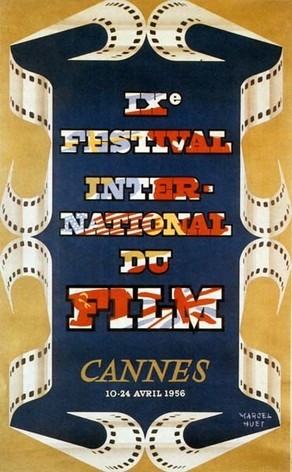 Cartel de del Festival de Cannes 1956