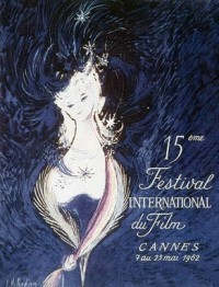 Cartel de del Festival de Cannes 1962