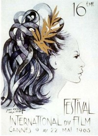 Cartel de del Festival de Cannes 1963