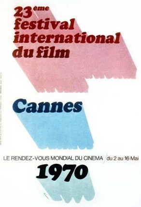 Cartel de del Festival de Cannes 1970