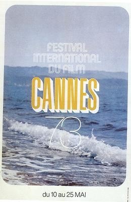 Cartel de del Festival de Cannes 1973