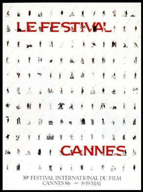 Cartel de del Festival de Cannes 1986