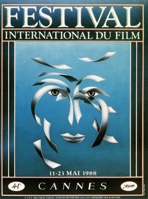 Cartel de del Festival de Cannes 1988