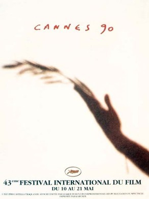 Cartel de del Festival de Cannes 1990