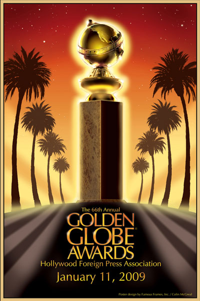 Cartel de de los Globos de Oro 2009
