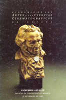 Cartel de los Goya 1988