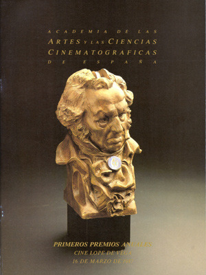 Cartel de de los Goya 1987