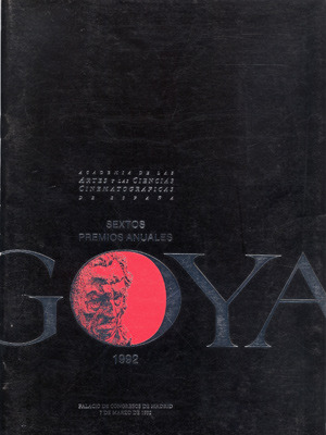 Cartel de de los Goya 1992