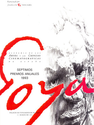 Cartel de de los Goya 1993