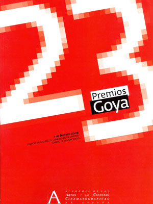Cartel de de los Goya 2009