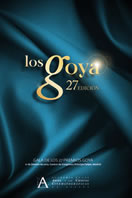 Cartel de de los Goya 2013