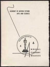 Cartel de de los Oscars 1945