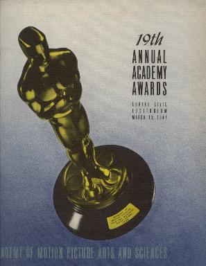 Cartel de de los Oscars 1947