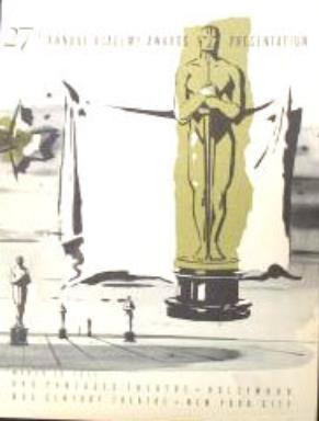 Cartel de de los Oscars 1955