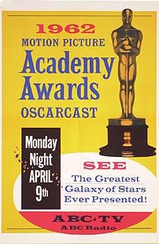 Cartel de de los Oscars 1962