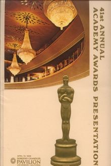 Cartel de de los Oscars 1969