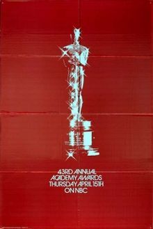 Cartel de de los Oscars 1971