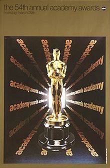 Cartel de de los Oscars 1982