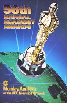 Cartel de de los Oscars 1984
