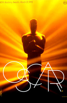Cartel de de los Oscars 1993