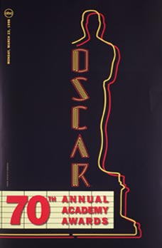 Cartel de de los Oscars 1998