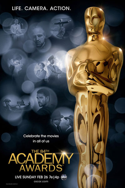 Cartel de de los Oscars 2012