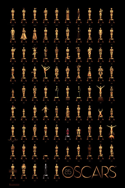 Cartel de de los Oscars 2013