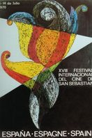 Cartel del Festival de San Sebastián 1970