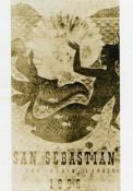 Cartel de del Festival de San Sebastián 1955