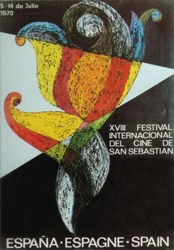 Cartel de del Festival de San Sebastián 1970