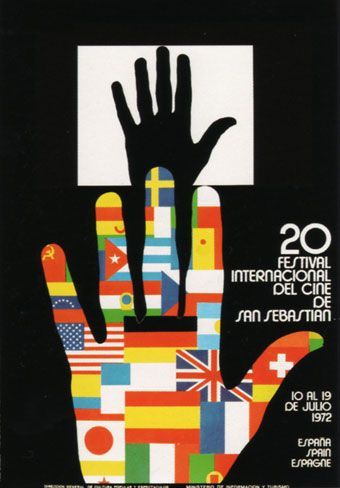 Cartel de del Festival de San Sebastián 1972