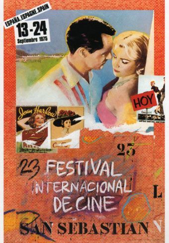 Cartel de del Festival de San Sebastián 1975