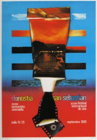 Cartel de del Festival de San Sebastián 1985