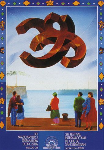 Cartel de del Festival de San Sebastián 1990