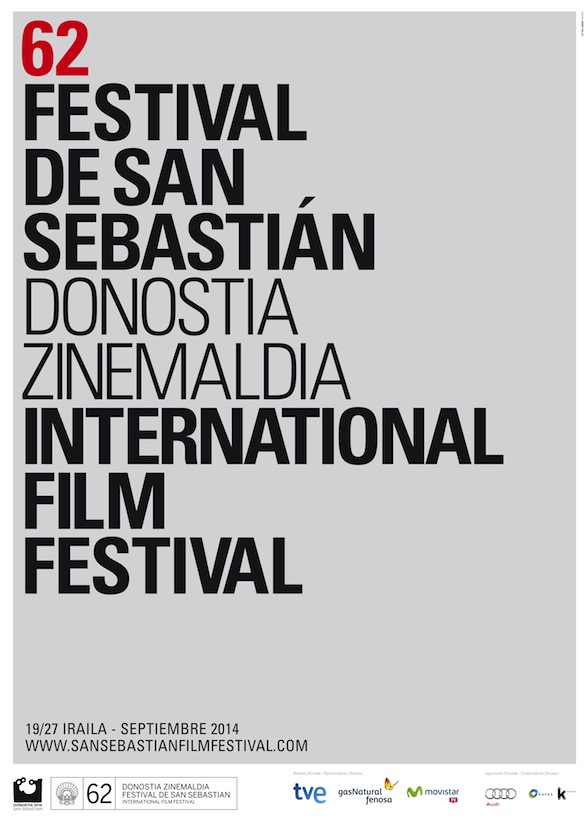 Cartel de del Festival de San Sebastián 2014