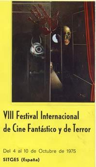 Cartel de del Festival de Sitges 1975