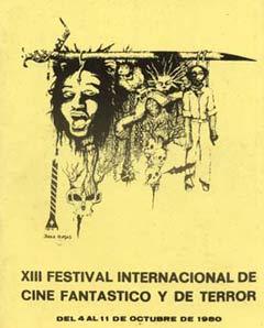 Cartel de del Festival de Sitges 1980