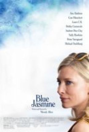 Sencillo y elegante cartel de 'Blue Jasmine'
