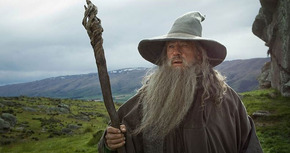 Impresionante póster de Gandalf en 'El Hobbit: La batalla de los cinco ejércitos'