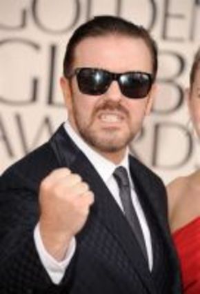 Ricky Gervais promete una gala desafiante llena de risas