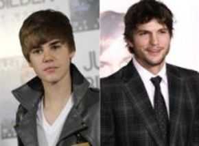 Justin Bieber, el mini-yo de Ashton Kutcher