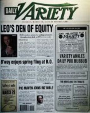 'Daily Variety' dice adiós al papel