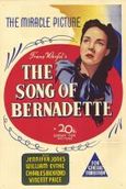 Cartel de La canción de Bernadette