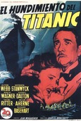Cartel de El hundimiento del Titanic